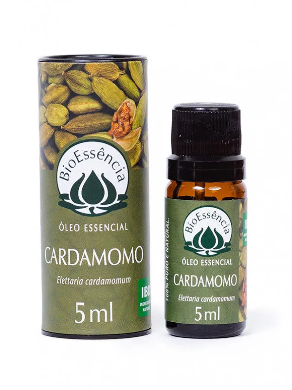 Óleo Essencial de Cardamomo - BioEssência - Frasco com 5ml