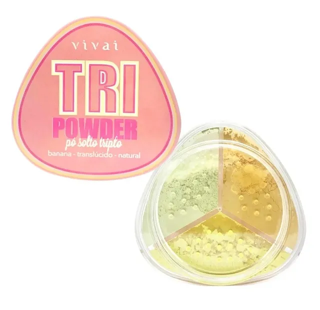 Tri Powder Pó Solto Triplo Vivai