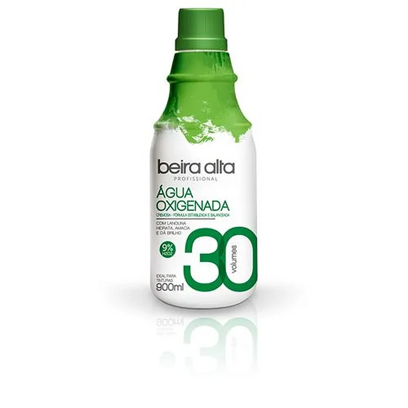 Água Oxigenada Cremosa 30VOL. 900ML Beira Alta