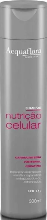 Shampoo Acquaflora Nutrição Celular 300ml