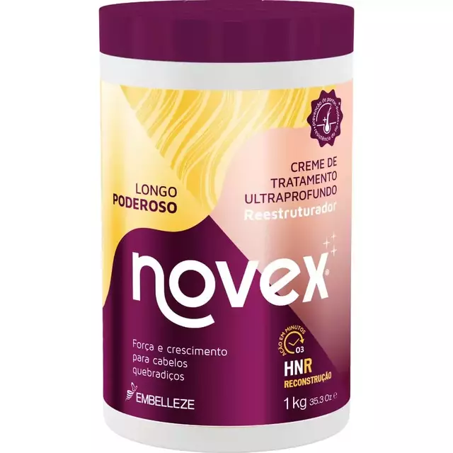 Creme de Tratamento Longo Poderoso 1Kg - Novex