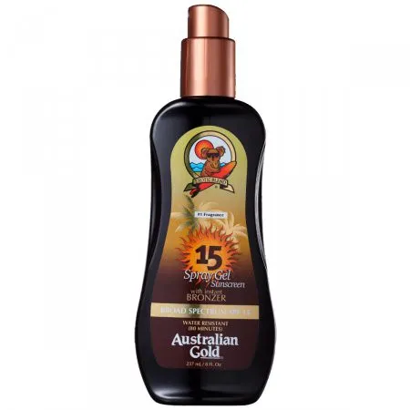 Australian Gold Spray Gel Bronzeador FPS15 237g