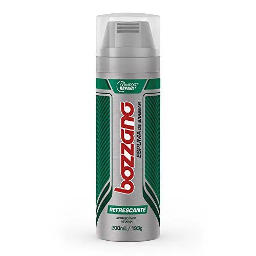 Espuma de Barbear Refrescante Bozzano 190g