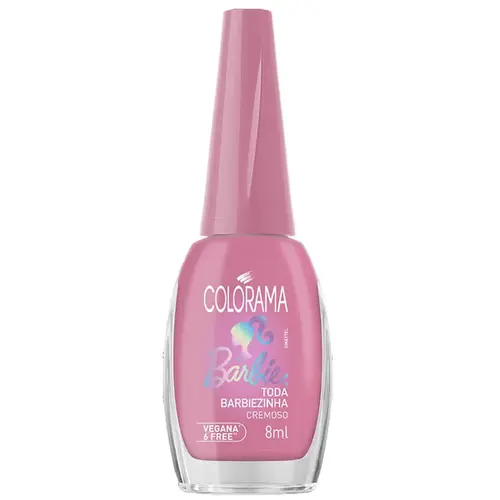 Esmalte Barbie Toda Barbiezinha 8ML Colorama