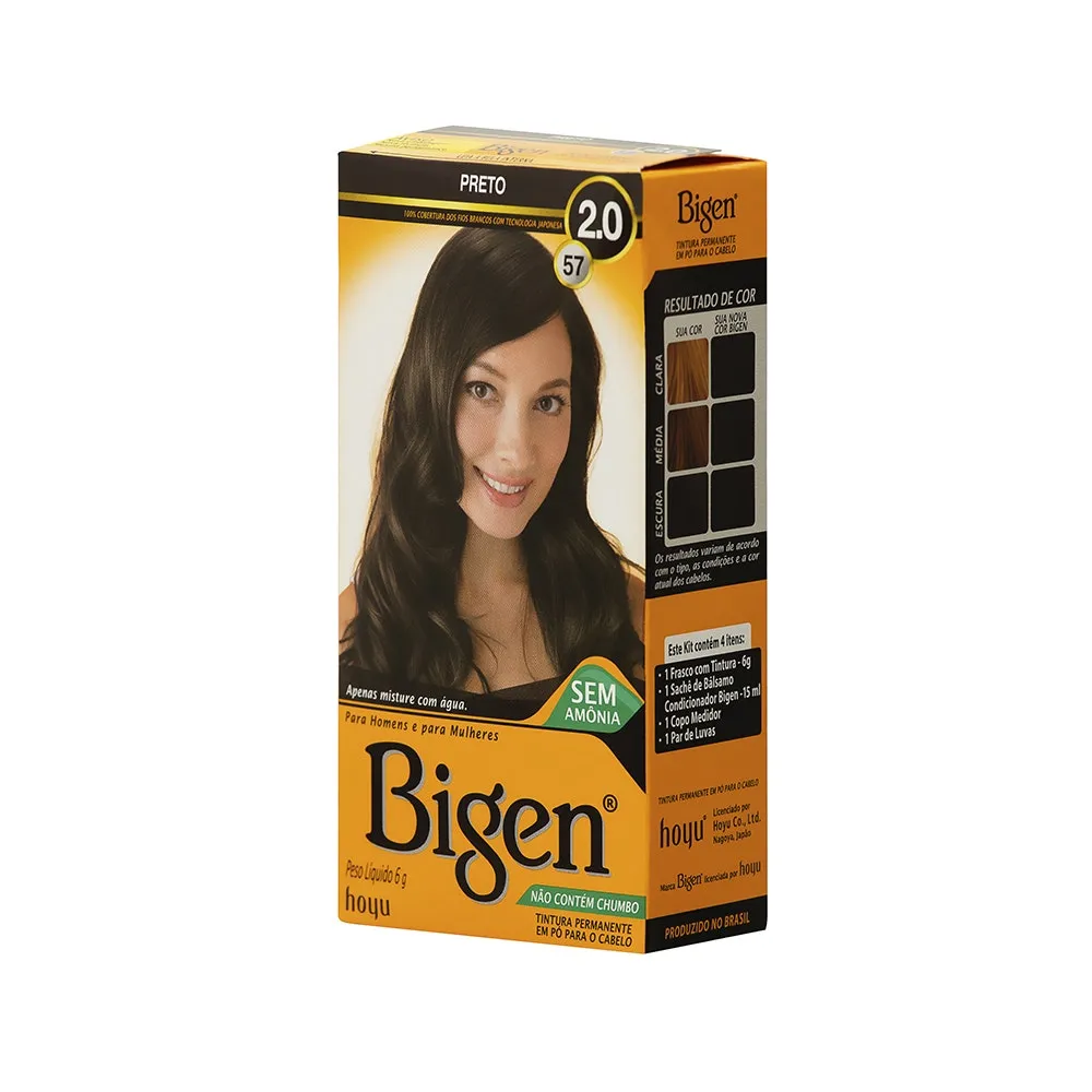 Tonalizante Bigen 2.0 Preto