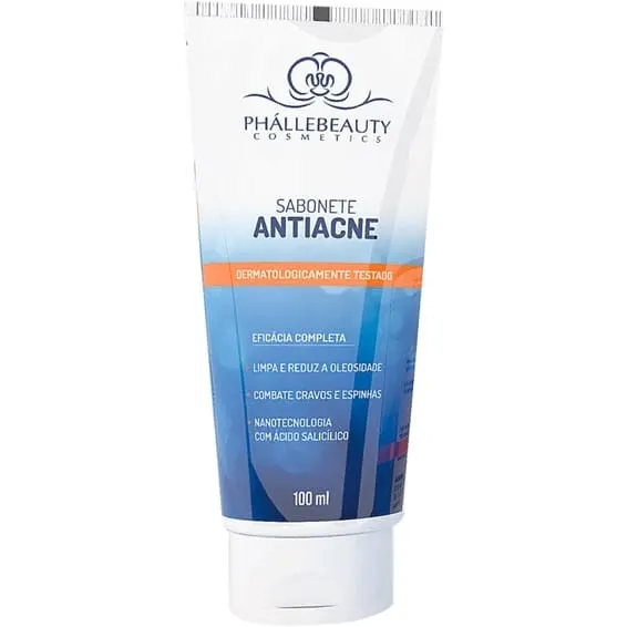 Sabonete Antiacne 100ml Phallebeauty Ph0554