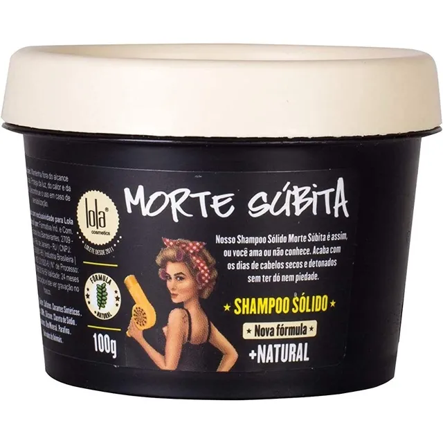 Shampoo Lola Morte Subita Solido 100g