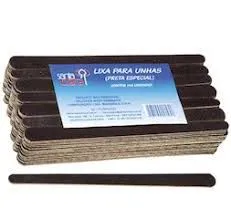 Lixa para unhas preta c/ 144un. G
