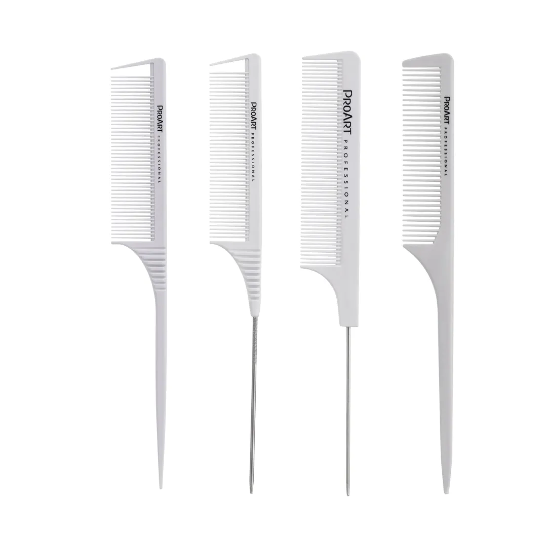 Pente Profissionais Branco Para Cabelo - Proart