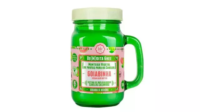 Be(m)dita ghee manteiga vegetal de frutas para cabelos Goiabinha 300g - Lola