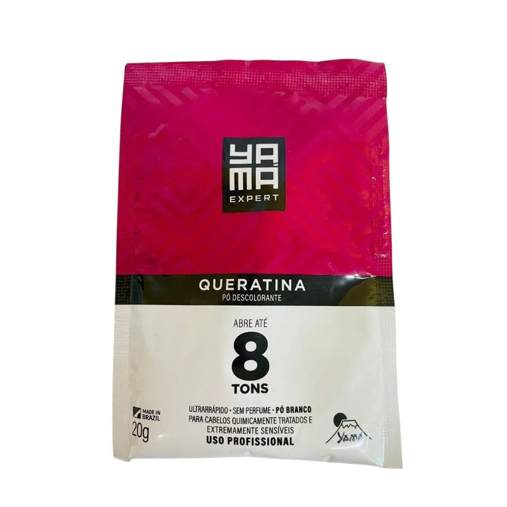 Pó Descolorante Yamá Queratina 20g