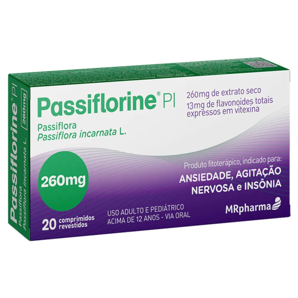 Passiflorine PI 260mg com 20 comprimidos