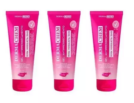 Kit C/3 Unid. De Gel De Rosa Mosqueta 100g Dermachem
