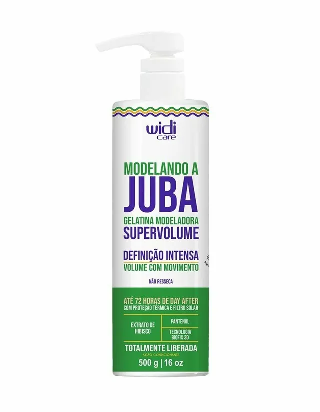 Modelando a juba gelatina modeladora 500g - Widi Care