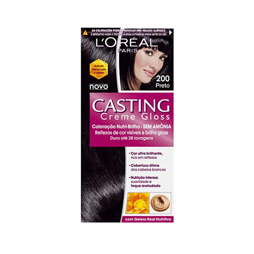 Tonalizante Casting Creme Gloss 200 Preto