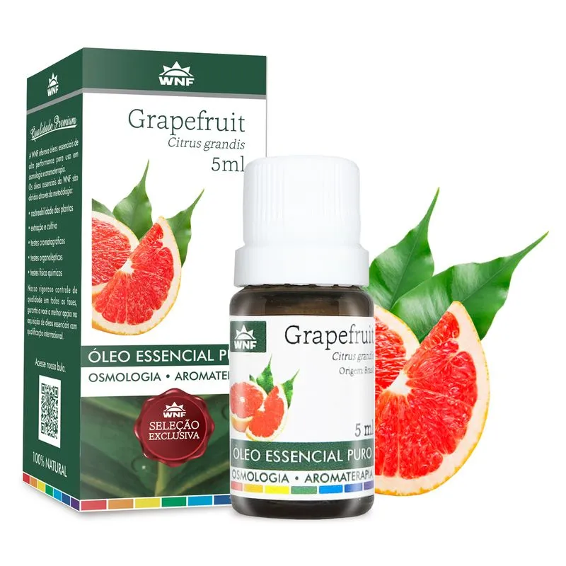 Óleo Essencial de Grapefruit - WNF - Frasco com 5ml