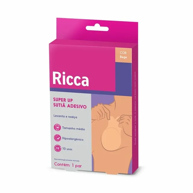 Sutiã Adesivo Ricca M Bege