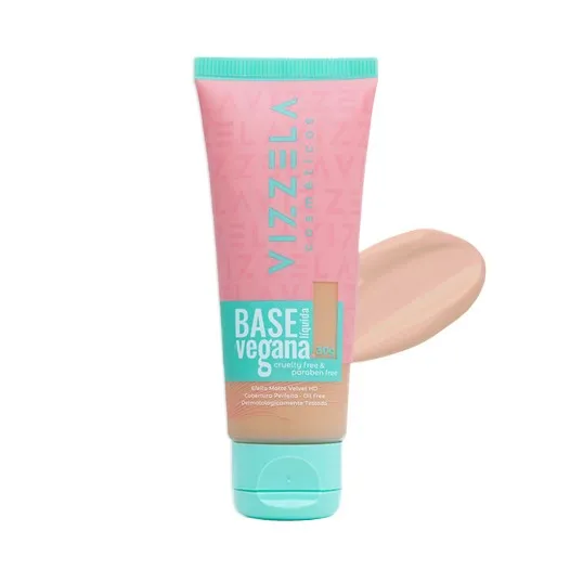 Base Líquida Vegana - Cor 07 - Vizzela