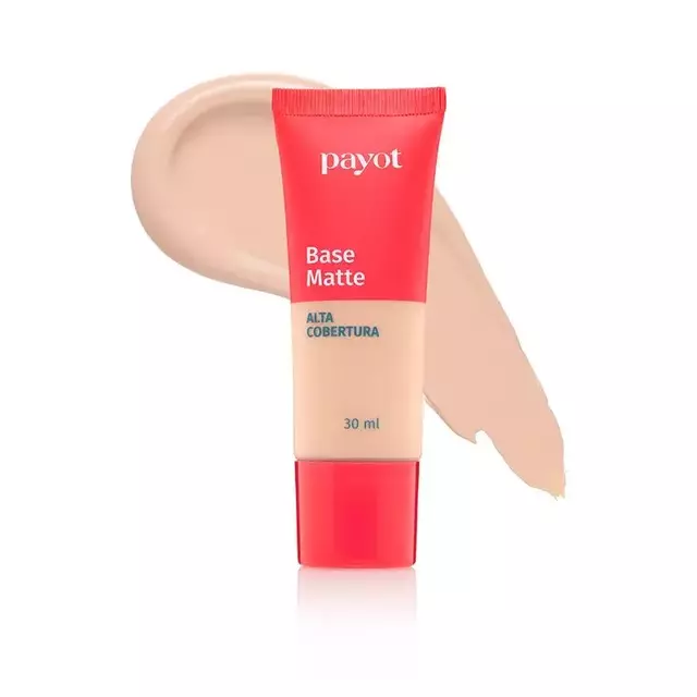 Base matte alta cobertura cor 01 30ml - Payot