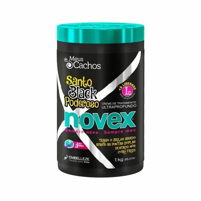 Creme de Tratamento Novex Meus Cachos Santo Black 1kg