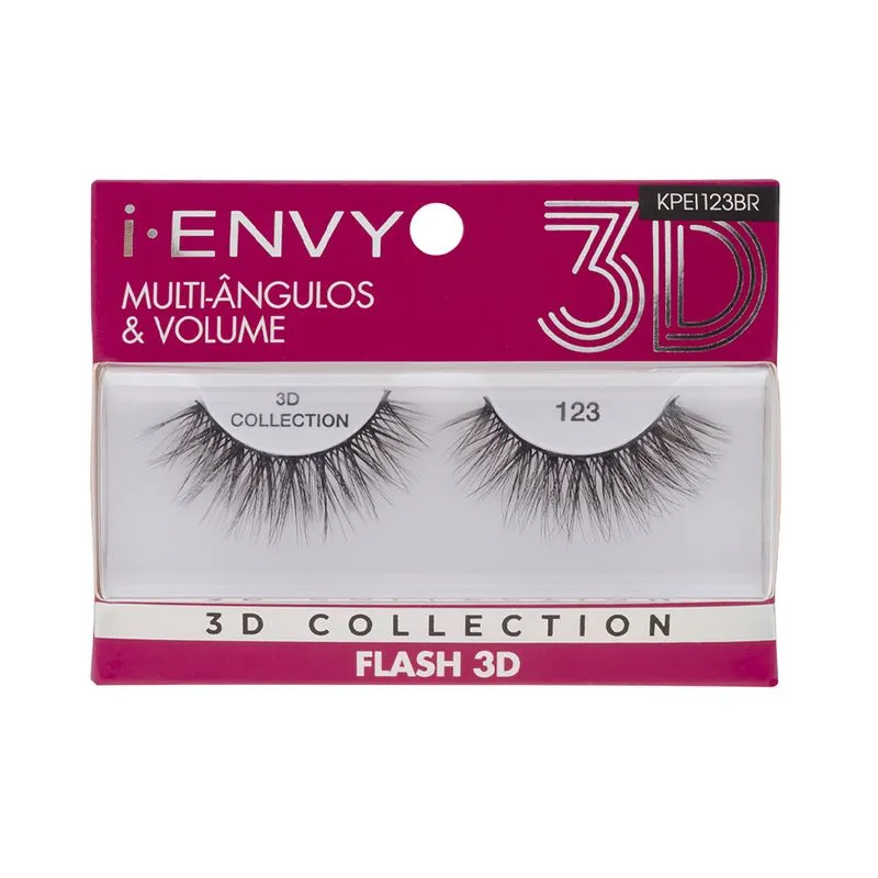Cílios 3D Collection Flash REF.KPEI123BR Kiss New York
