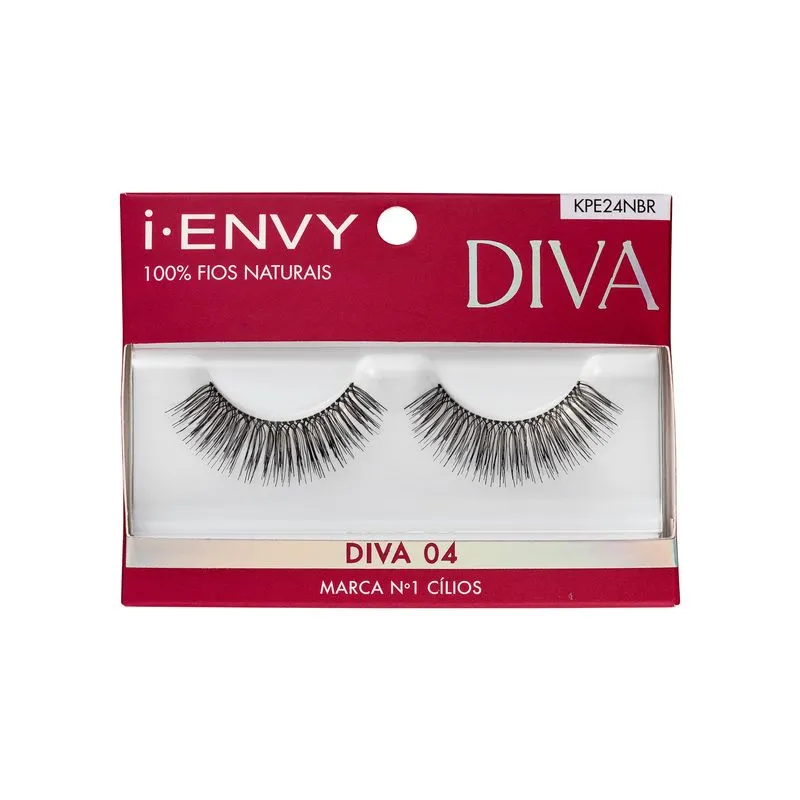 Cílios Diva 04 Ref. Kpe24Nbr Kiss New York