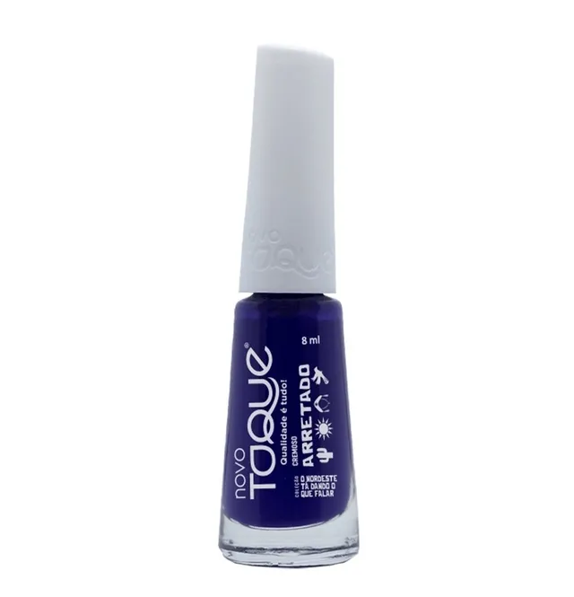 Esmalte Cremoso 8ml Arretado Novo Toque