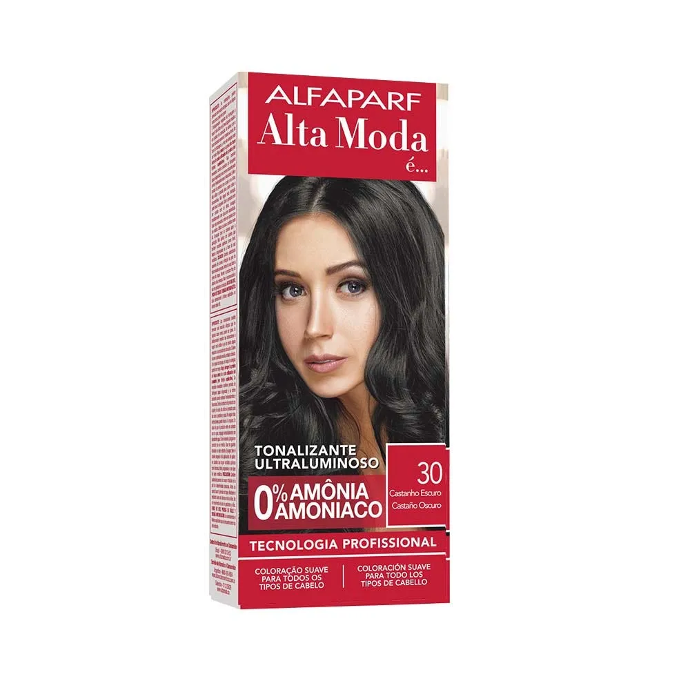 Tonalizante Alta Moda 30 Castanho Escuro