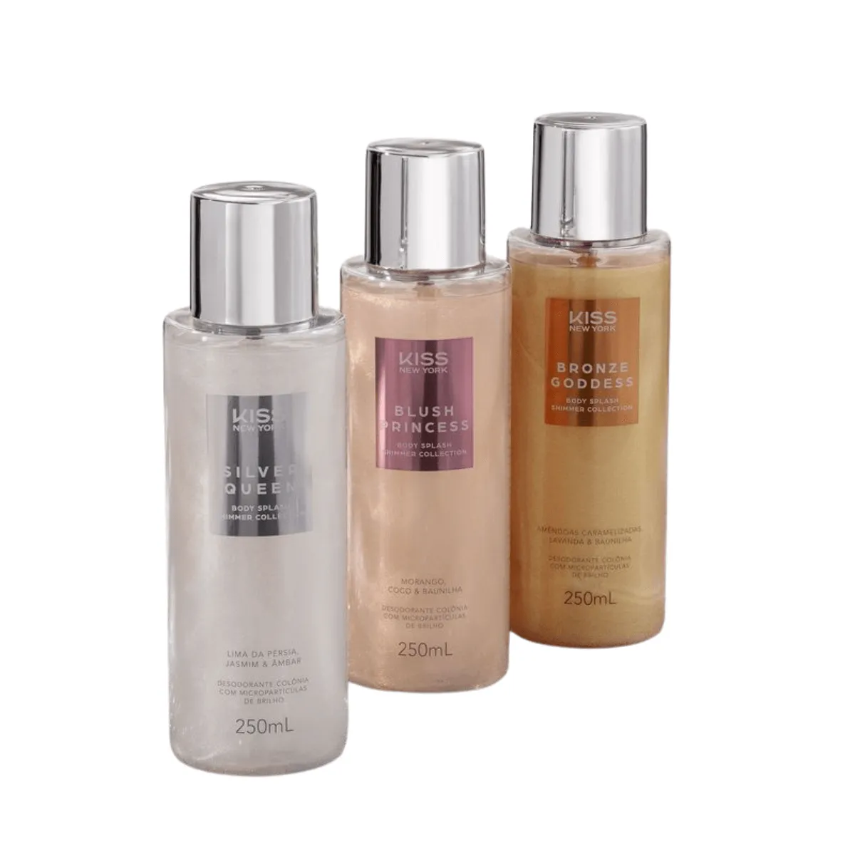 Body Splash Shimmer - Kiss New York