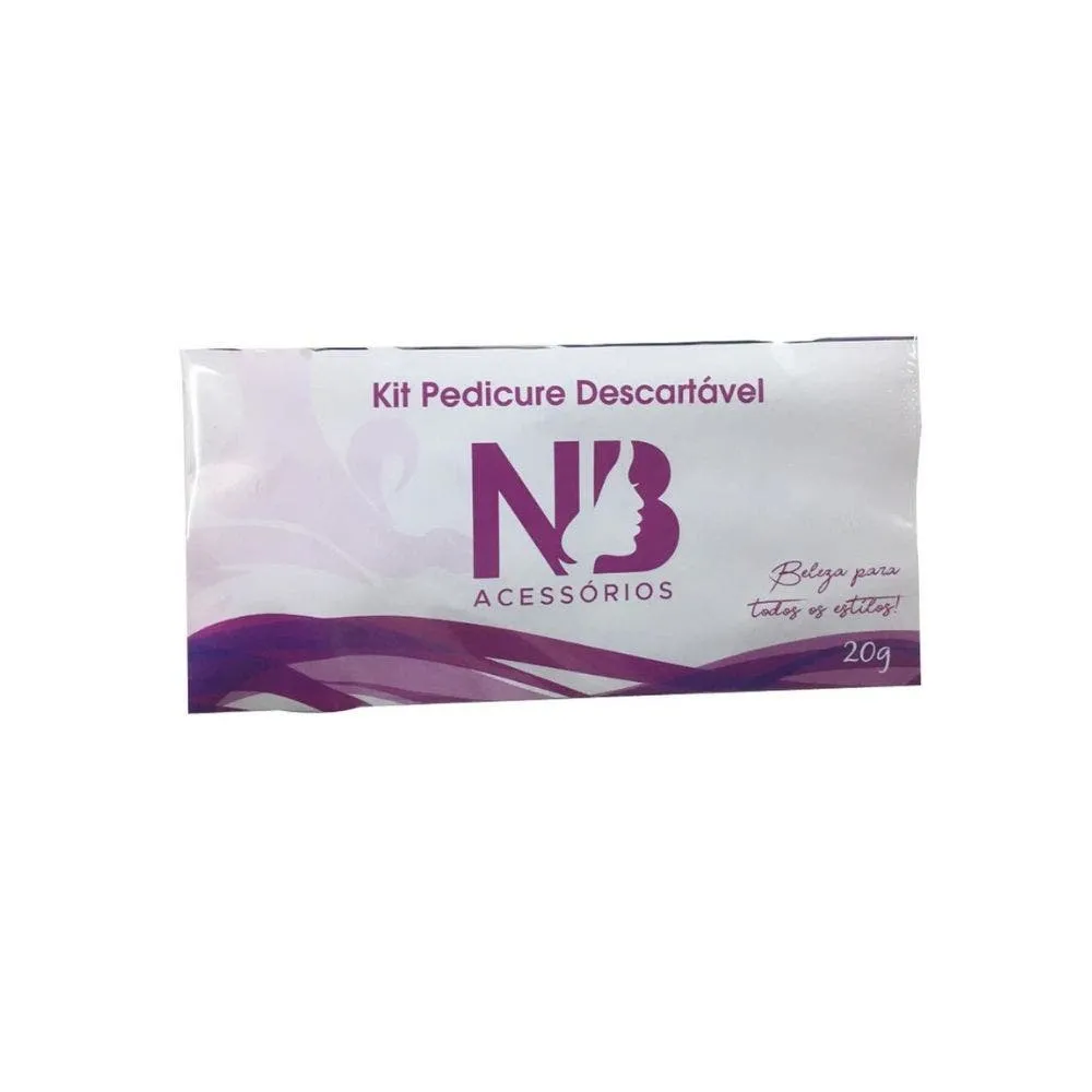 Kit Pedicure Nb Descartável Com Bota Higiênica
