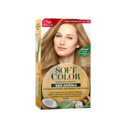 Tintura Soft Color 80 Louro Claro