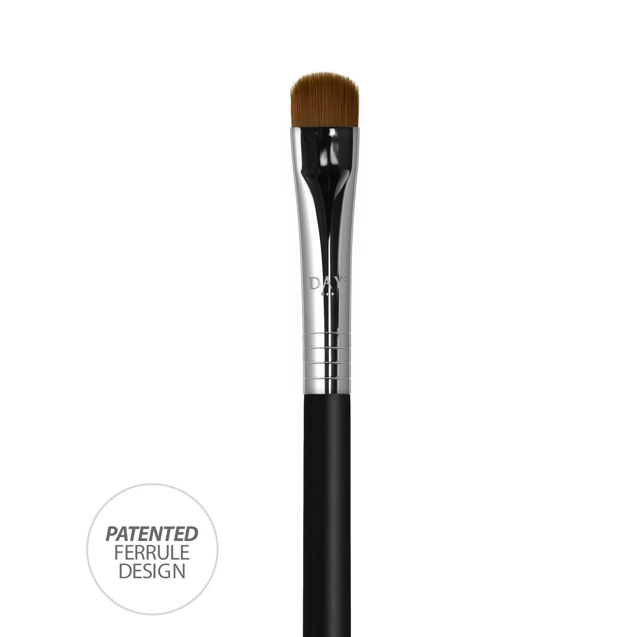 Pincel Chato Curto de Alta Precisão O113 - Daymakeup