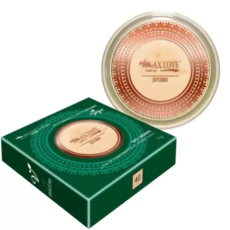 Pó Compacto Matte Vegano Cor: 43 Max Love