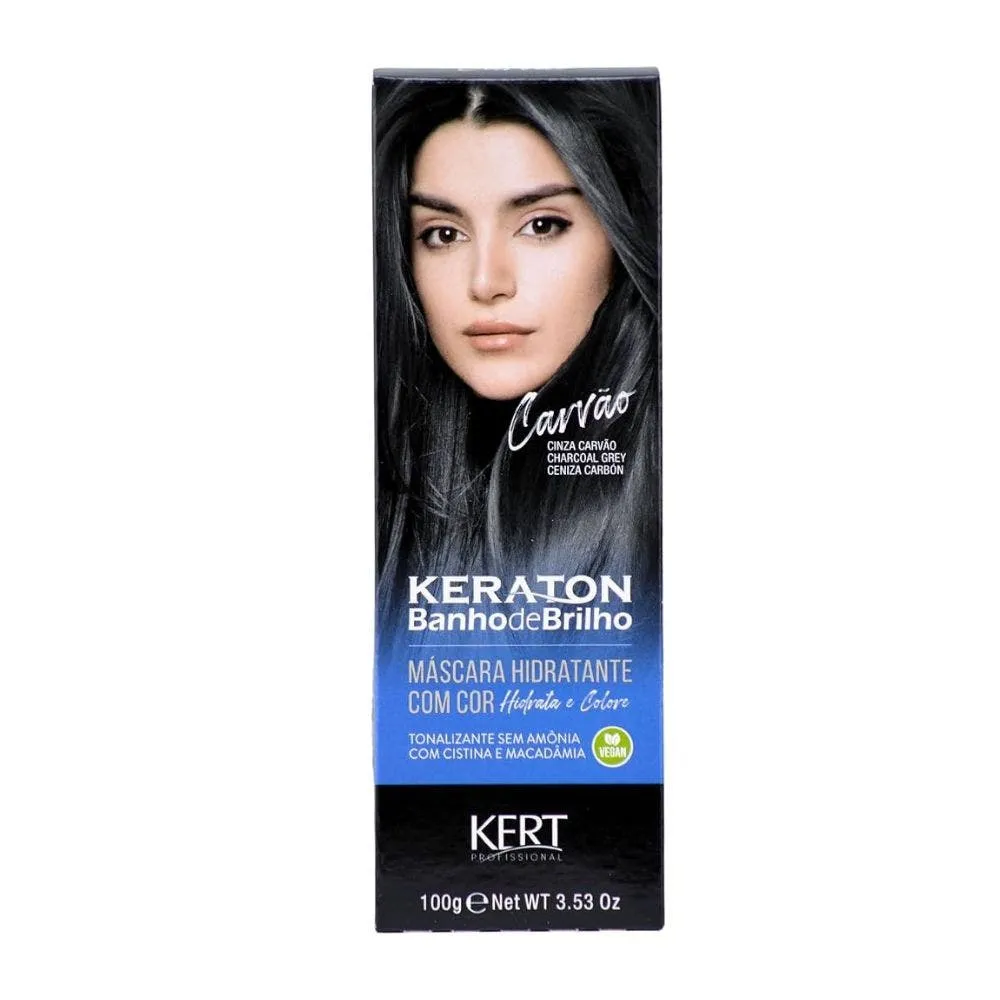 Tonalizante Banho De Brilho Keraton Carvão