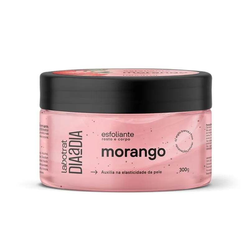 Esfoliante Rosto/Corpo Dia A Dia Morango 300G Labotrat