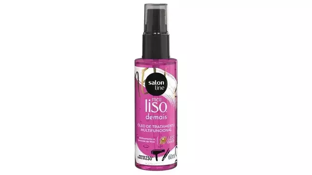 óleo de tratamento meu liso demais 60ml - Salon line