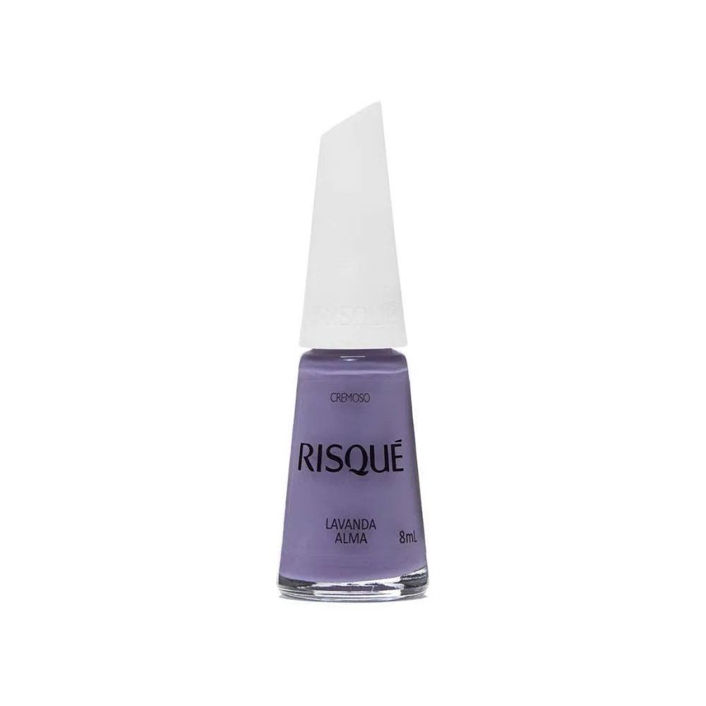 Esmalte Risqué Colorido Cremoso Lavanda Alma 8ml