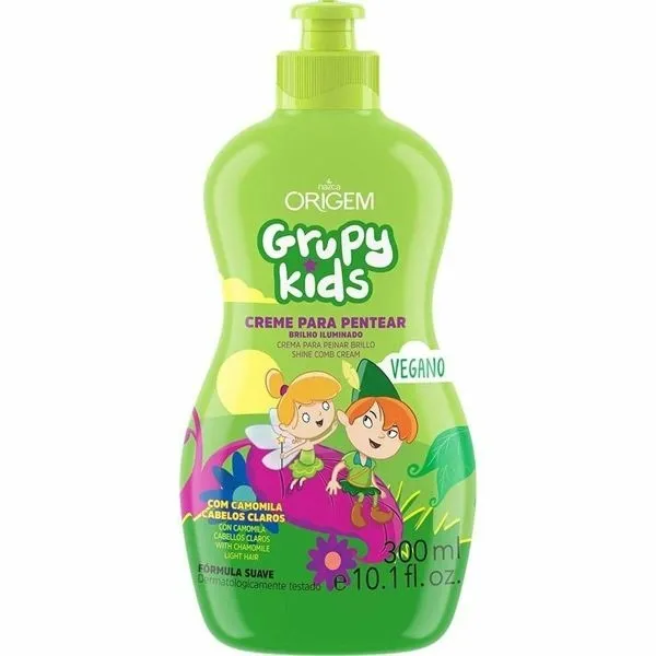 Creme de Pentear Grupy Kids Brilho Iluminado 300ml