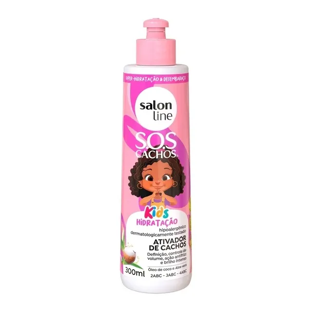 Ativador Salon Line Sos Kids 300ml