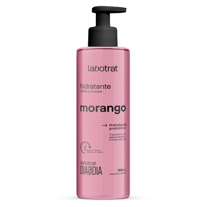 Hidratante Rosto/Corpo Dia A Dia Morango 190ML Labotrat