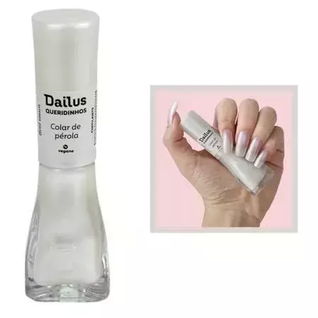 Esmalte Dailus Cintilante Queridinhos Colar de Pérola