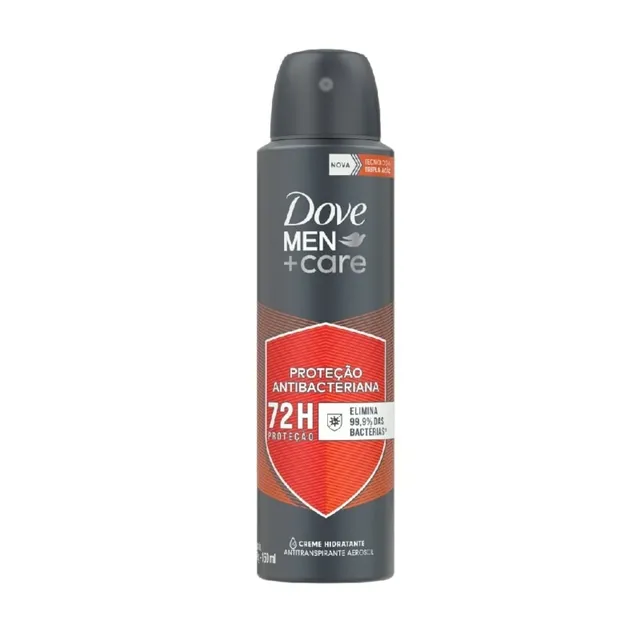 Desodorante Dove Aero Men Proteção Antibacteriana 150ml