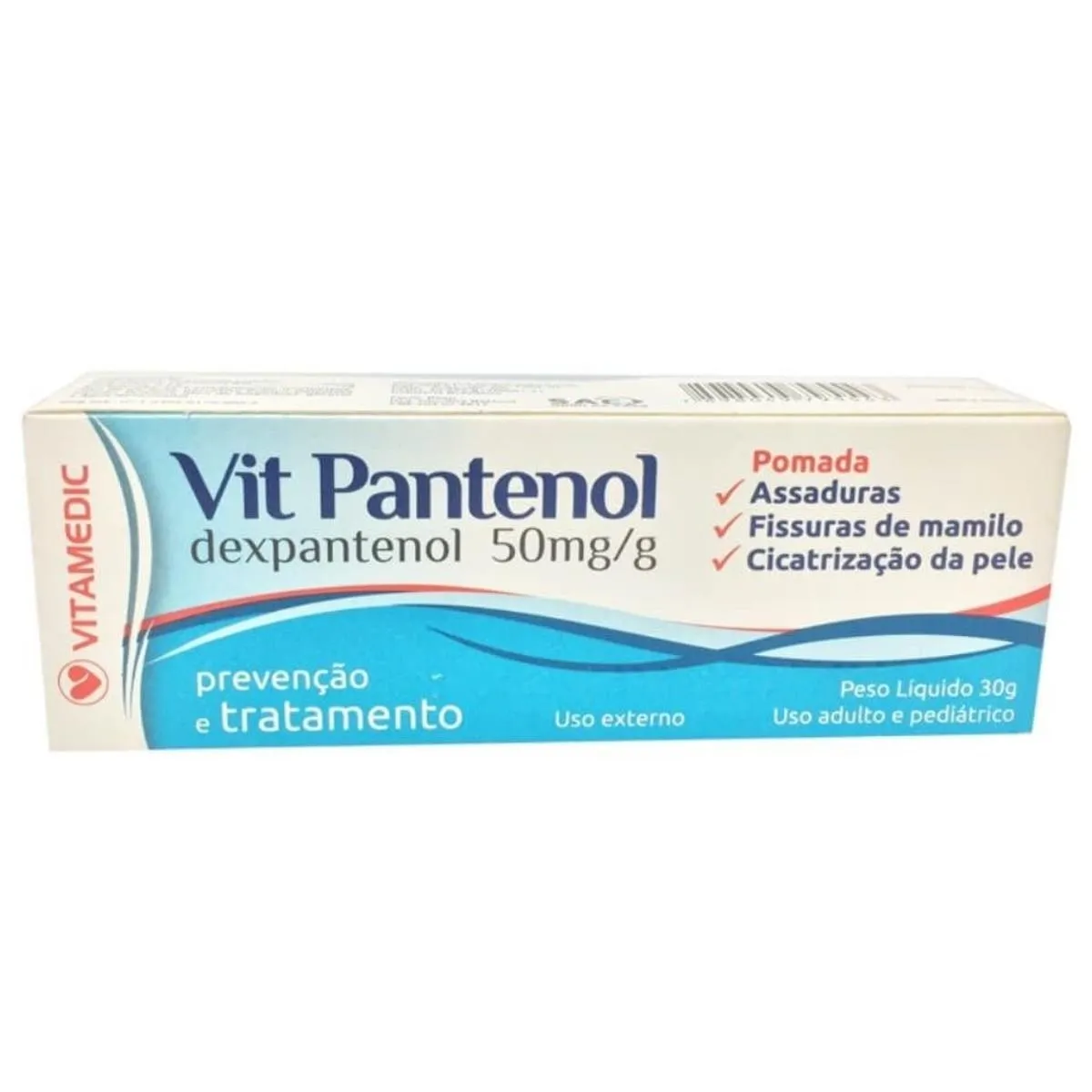 Vit Pantenol Pomada 50mg 30g