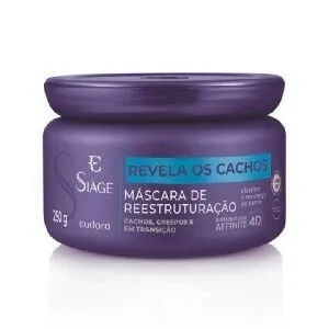 Revela os cachos máscara de reestruturação  250g - Eudora Siáge