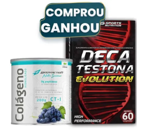 3X Colágeno Hidrolisado Peptídeos Ácido Hialurônico 200G - Uva