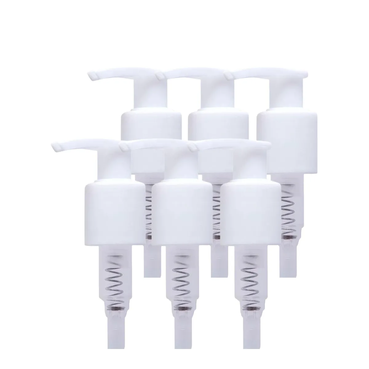 Kit 6 Válvulas Pump Bico de Pato 24/415 Branco