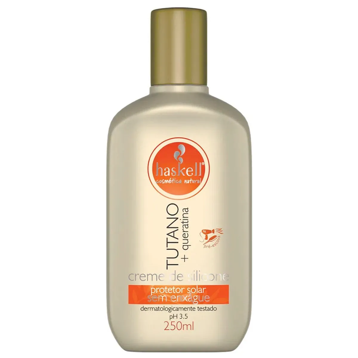Creme de Silicone Leave-In Hidratante Tutano Haskell 250ml