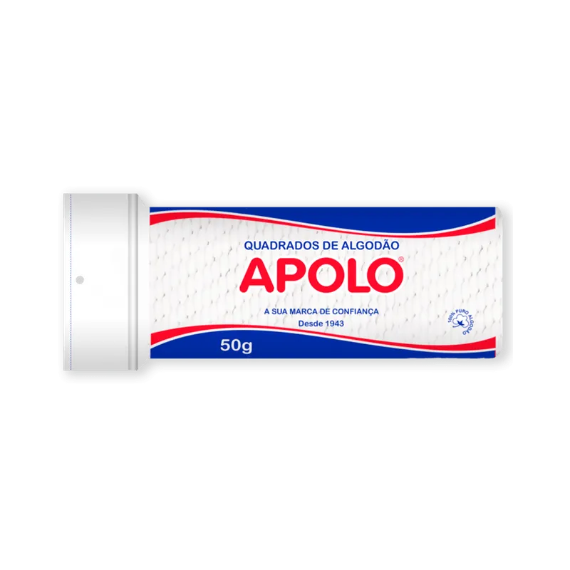 Algodão Quadrado 50g Apolo