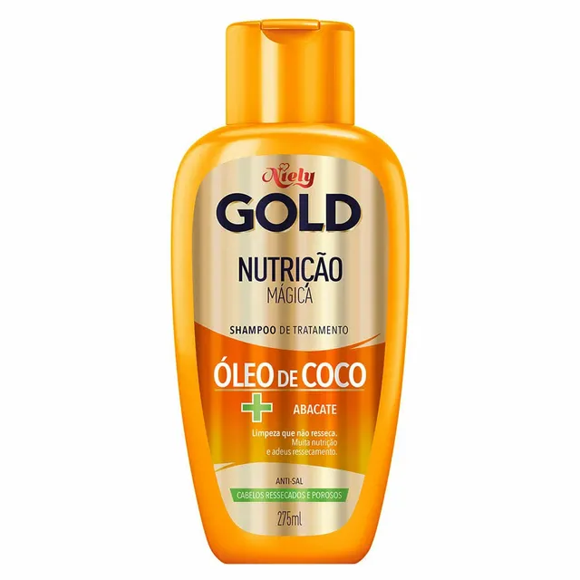Niely Shampoo Gold Nutricao Magica 275ml