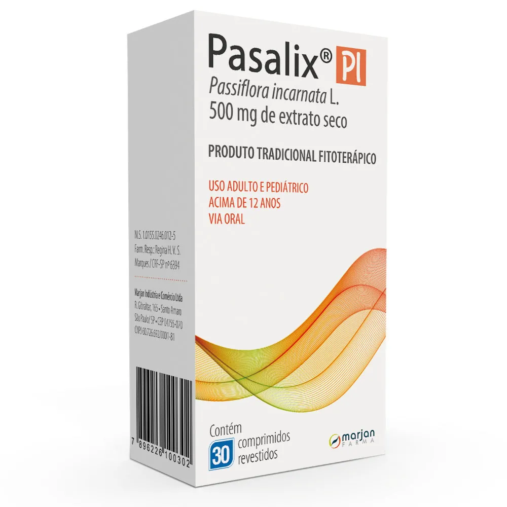 Pasalix PI 500 mg 30 comprimidos